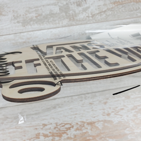 Vans Wood Sign - Picture 5 of 5
